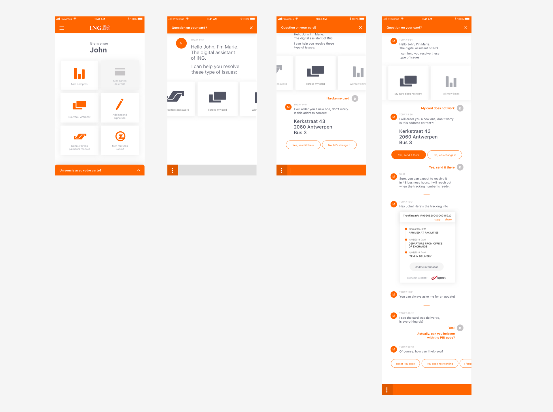 ING digital assistant proposal